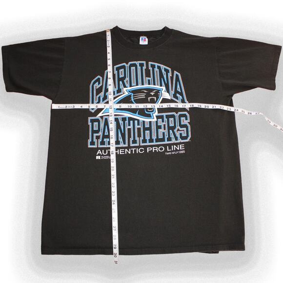 Vintage 90's Carolina Panthers NFL Graphic Tee - Picture 2 of 6
